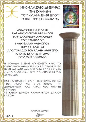 ΑΝΑΛΥΤΙΚΗ ΕΚΤΕΛΕΣΗ ΔΡΩΜΕΝΟΥ ΓΕΝΑΘΛΟΥ ΕΝΗΛΙΚΑ