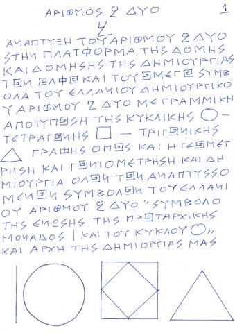 ΓΩΝΙΟΜΕΤΡΗΣΗ ΚΑΙ ΔΗΜΙΟΥΡΓΙΑ ΟΛΩΝ ΤΩΝ ΑΝΑΠΤΥΣΣΟΜΕΝΩΝ ΣΥΜΒΟΛΩΝ ΤΟΥ ΕΛΛΑΝΙΟΥ ΑΡΙΘΜΟΥ ΔΥΟ 2